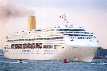 cruise parking ship Southampton